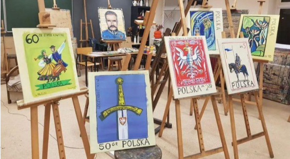 Artista Brasileiro recria Selos Clássicos&nbsp;Poloneses