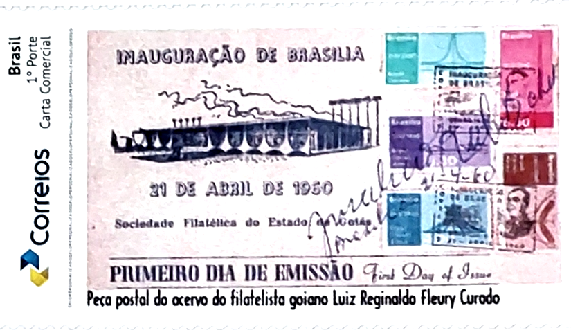 Os 63 Anos de Brasília – Correio e&nbsp;Filatelia